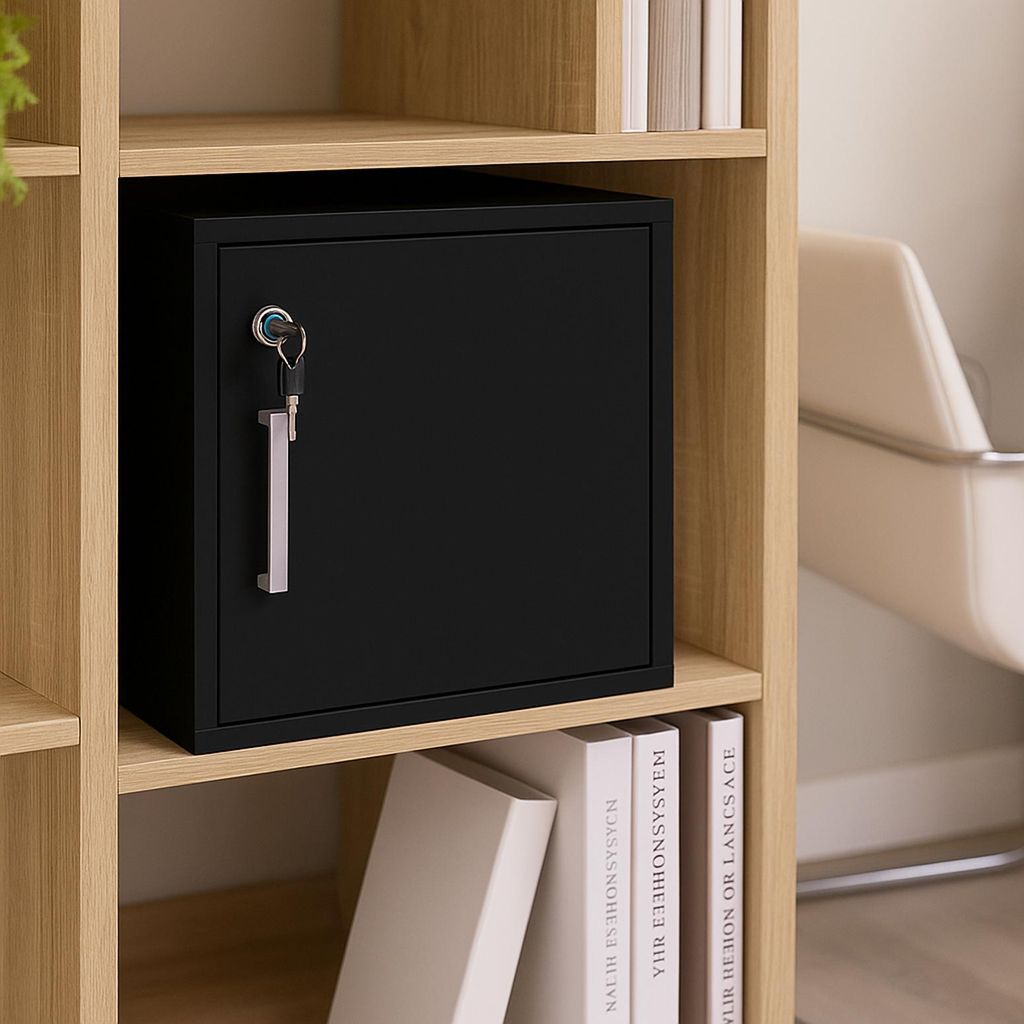 Zimmersafe Malin Schwarz Produktbild 