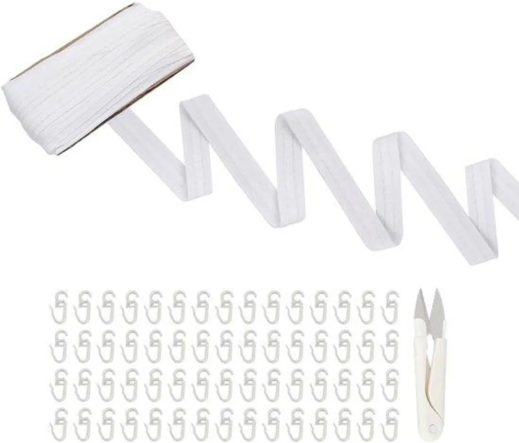 Sangle polyester blanche 30m résistante aux UV pour fixation extérieure