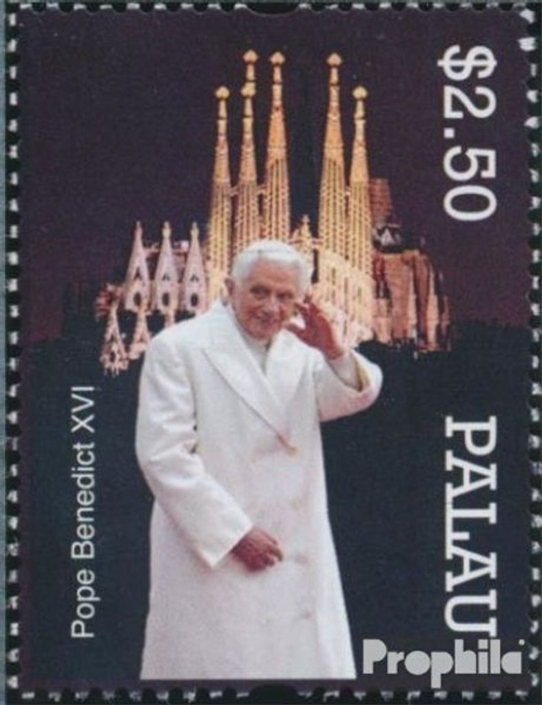 Briefmarken Palau-Inseln 2011 Mi 3007 (kompl.Ausg.) postfrisch Papst Benedikt