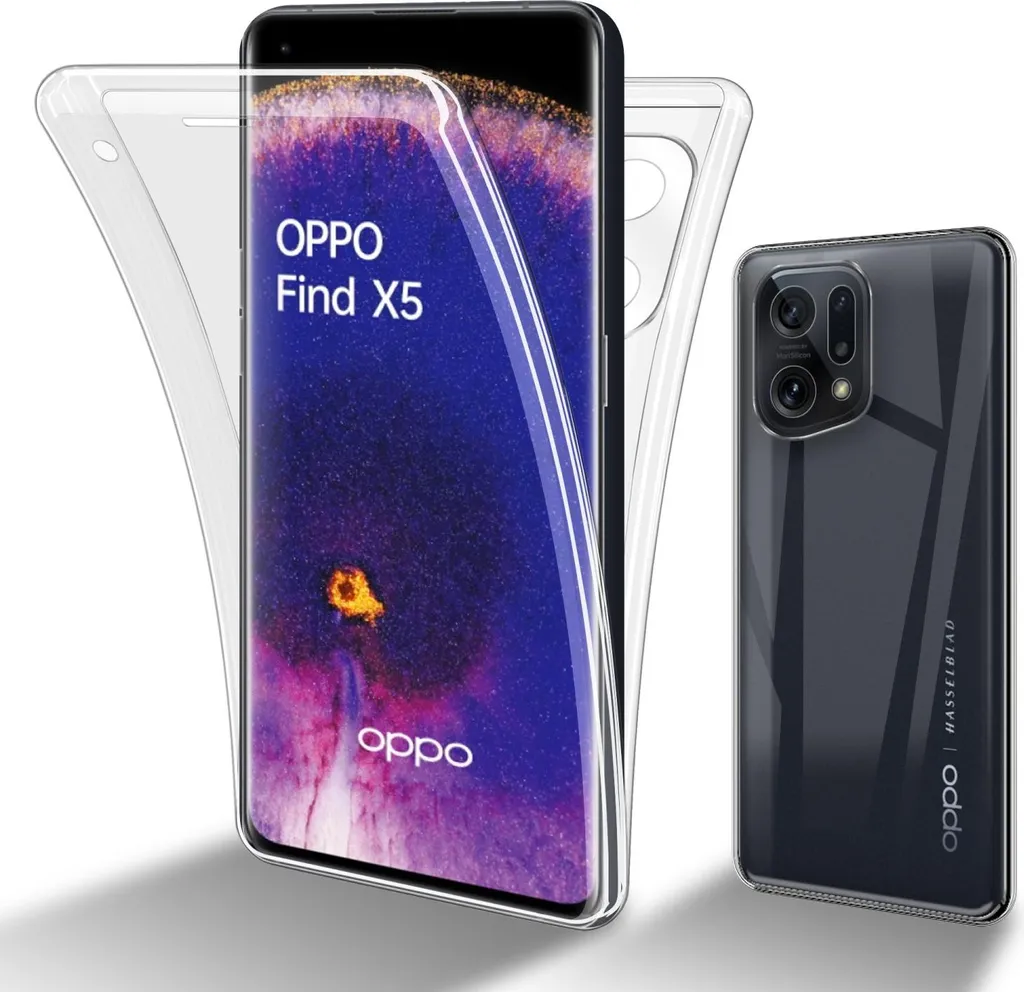 Cover Invisibile Oppo FIND X5 | Cadorabo 360° Protezione Trasparente