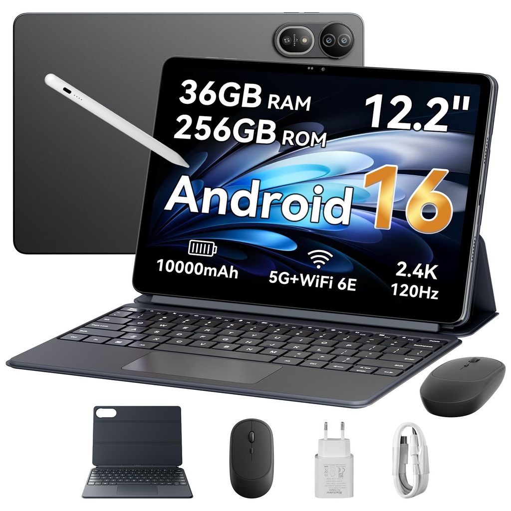 Blackview MEGA 12 12GB+256GB | IP69K wasserdicht | 12.2" Produktbild 
