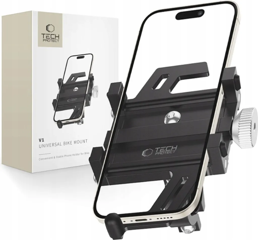 Portacellulare Bici Tech-Protect V1 Universale Nero | Elegante