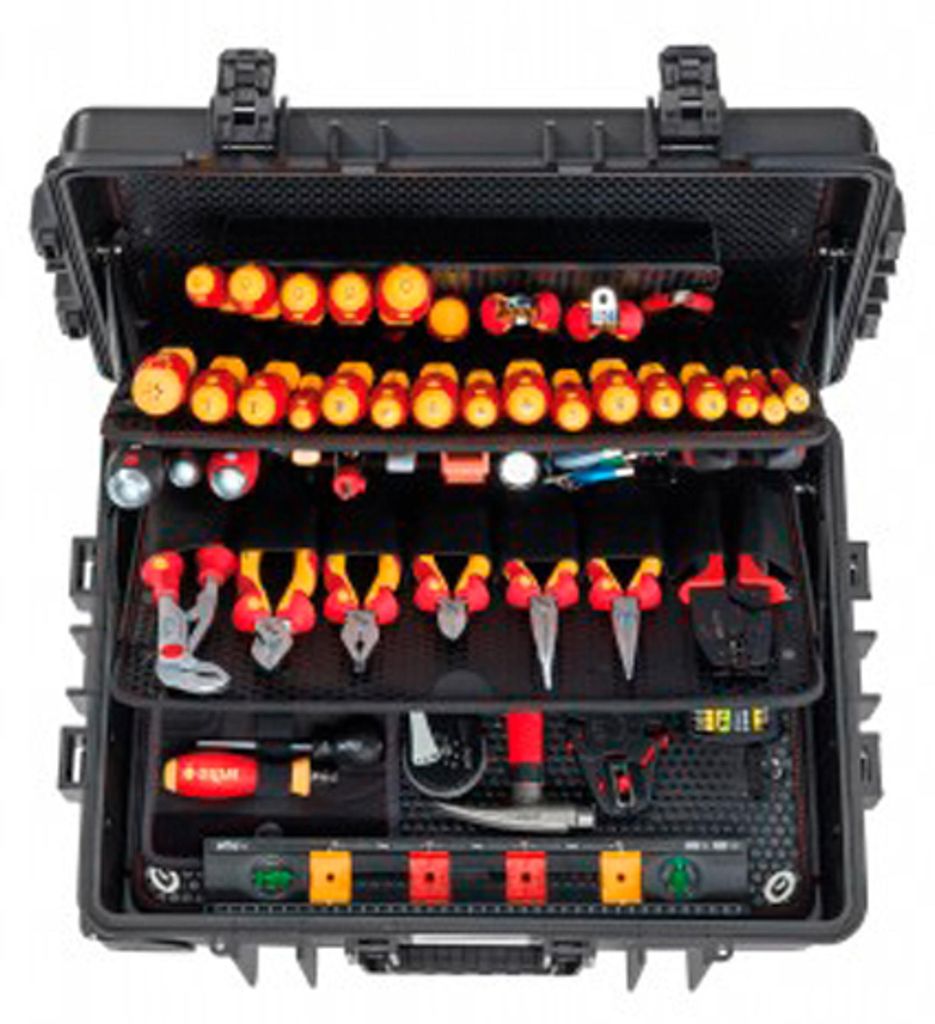 Wiha Competence XXL II, Schwarz, 19 kg, 115 Werkzeug Produktbild 
