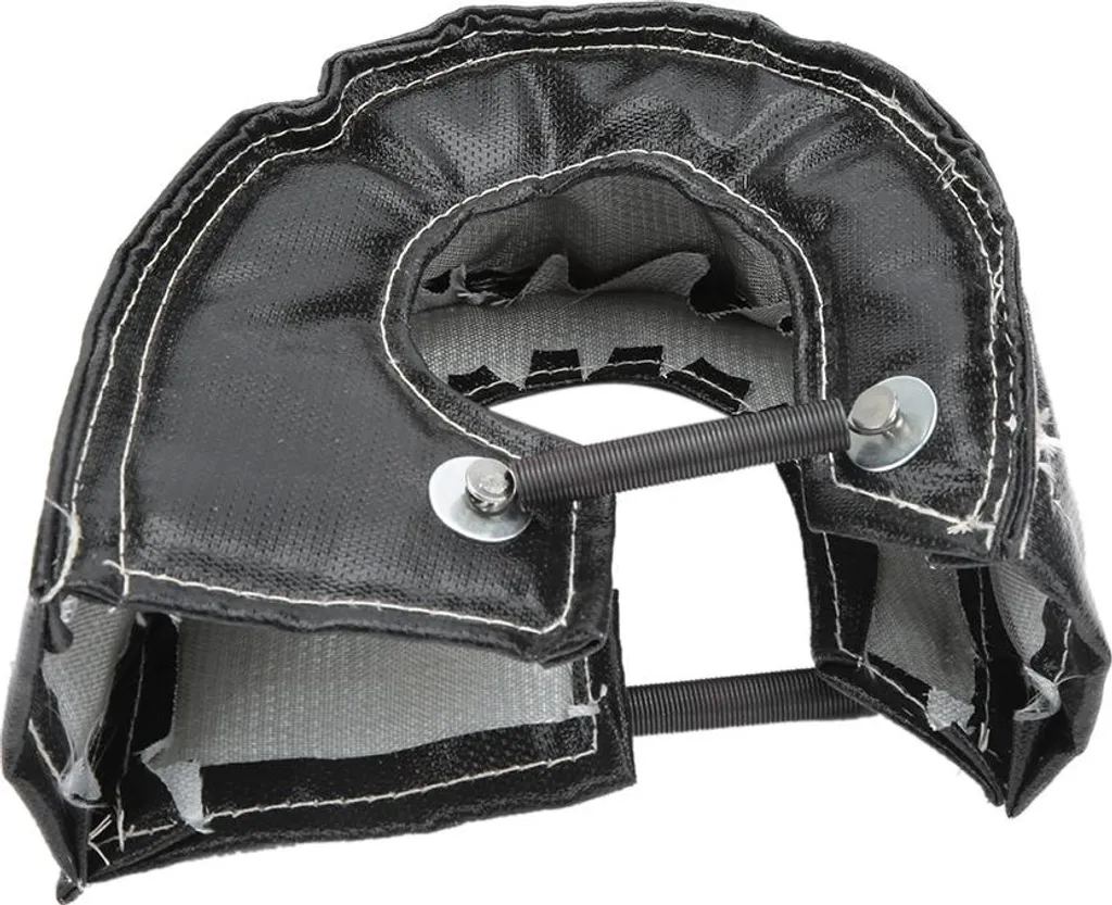 Coperchio del turbocompressore, copertura di protezione termica per turbocompressore T3 T25 T28 GT25 GT35, nero - 2