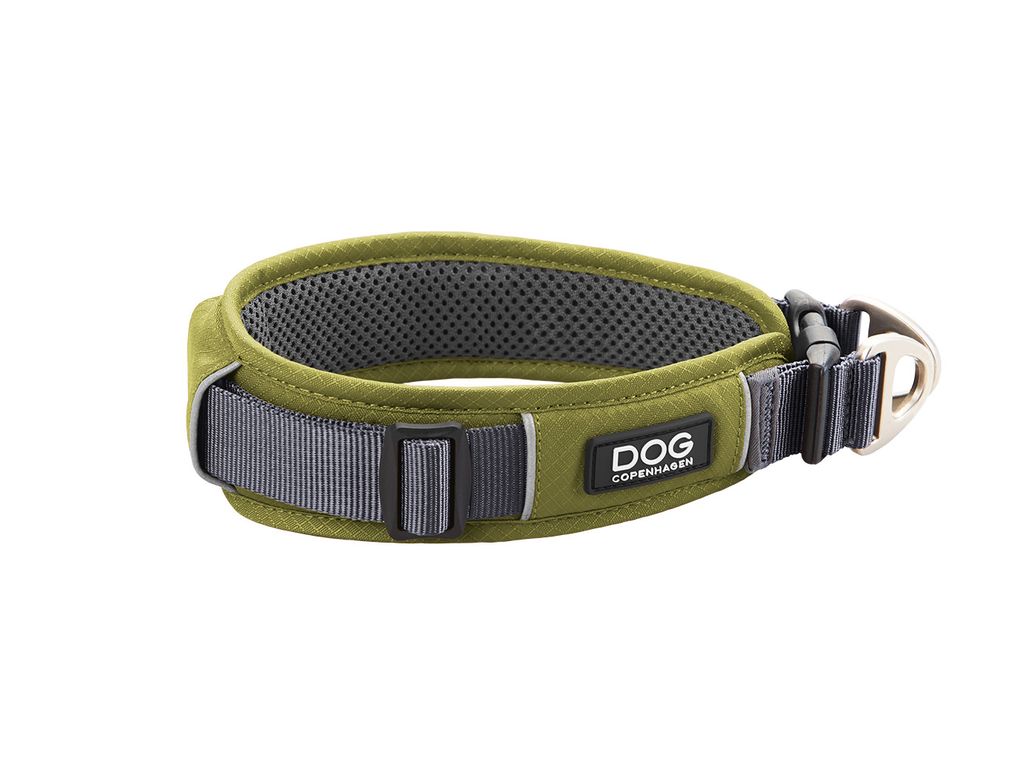 Dog Copenhagen Explorer Collar Hunting Green XS