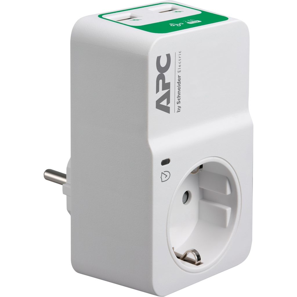 APC Essential SurgeArrest PM1WU2-GR Schuko CEE 7 230 V Immagine del prodotto 