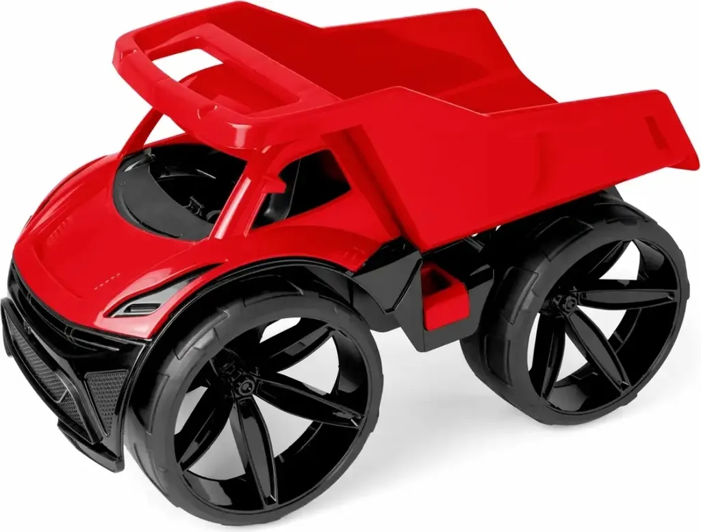 Camion Benne Incassable Wader Maximus Rouge : Le Jouet Durable qui Résiste