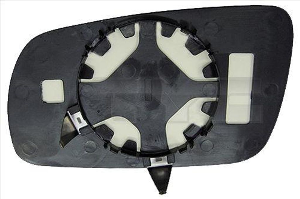 TYC 332-0009-1 Spiegelglas, Außenspiegel OE 7M1857522 kompatibel mit Octavia