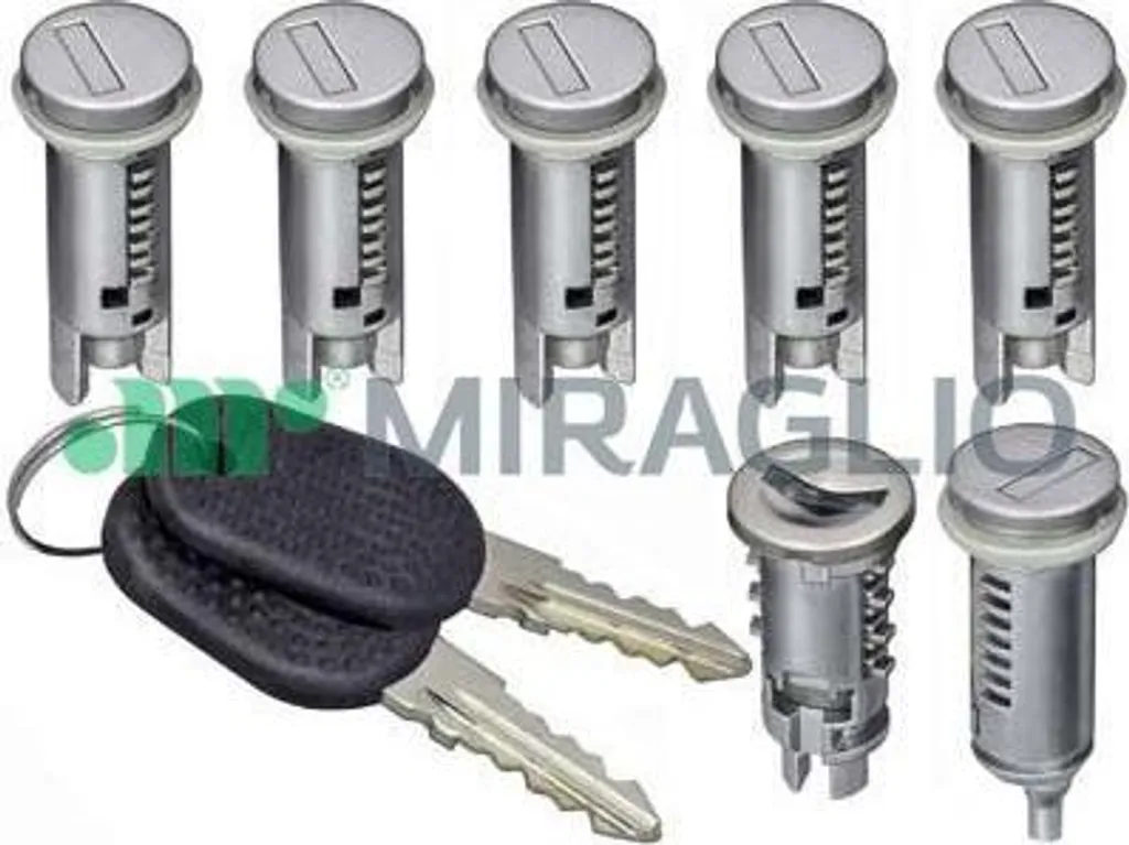 Cylindre de serrure Miraglio OE 4162C0 renforcé pour Jumper et Boxer
