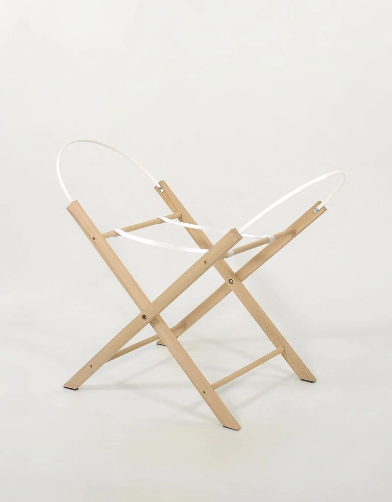 Support en bois pour lit de bébé Mojżesza BOHO en fibre Image du produit 
