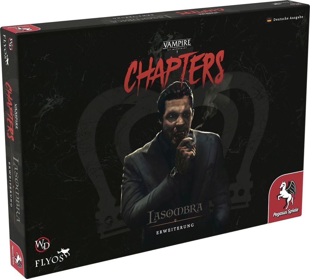 Pegasus Spiele Vampire: Die Maskerade - CHAPTERS: Lasombra Erweiterung DE (+)