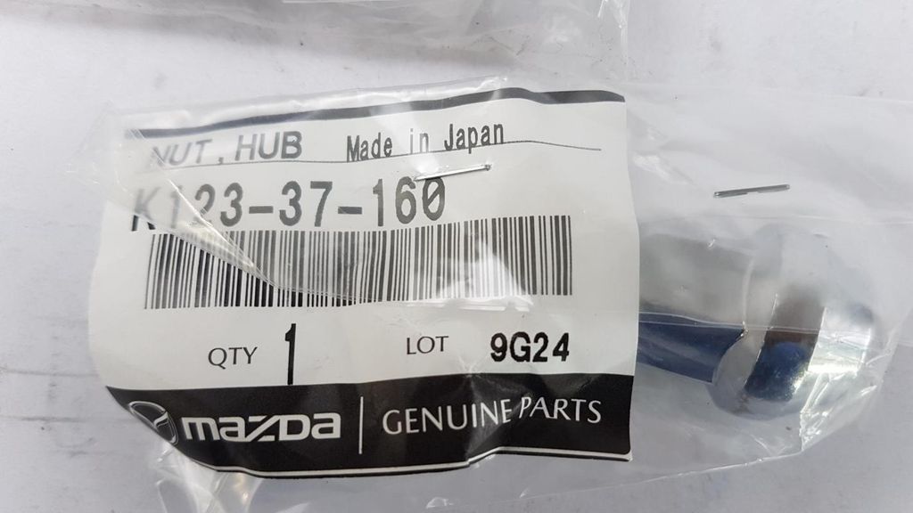Original MAZDA Radmutter Zubehör Durchmesser 17 mm 410077023