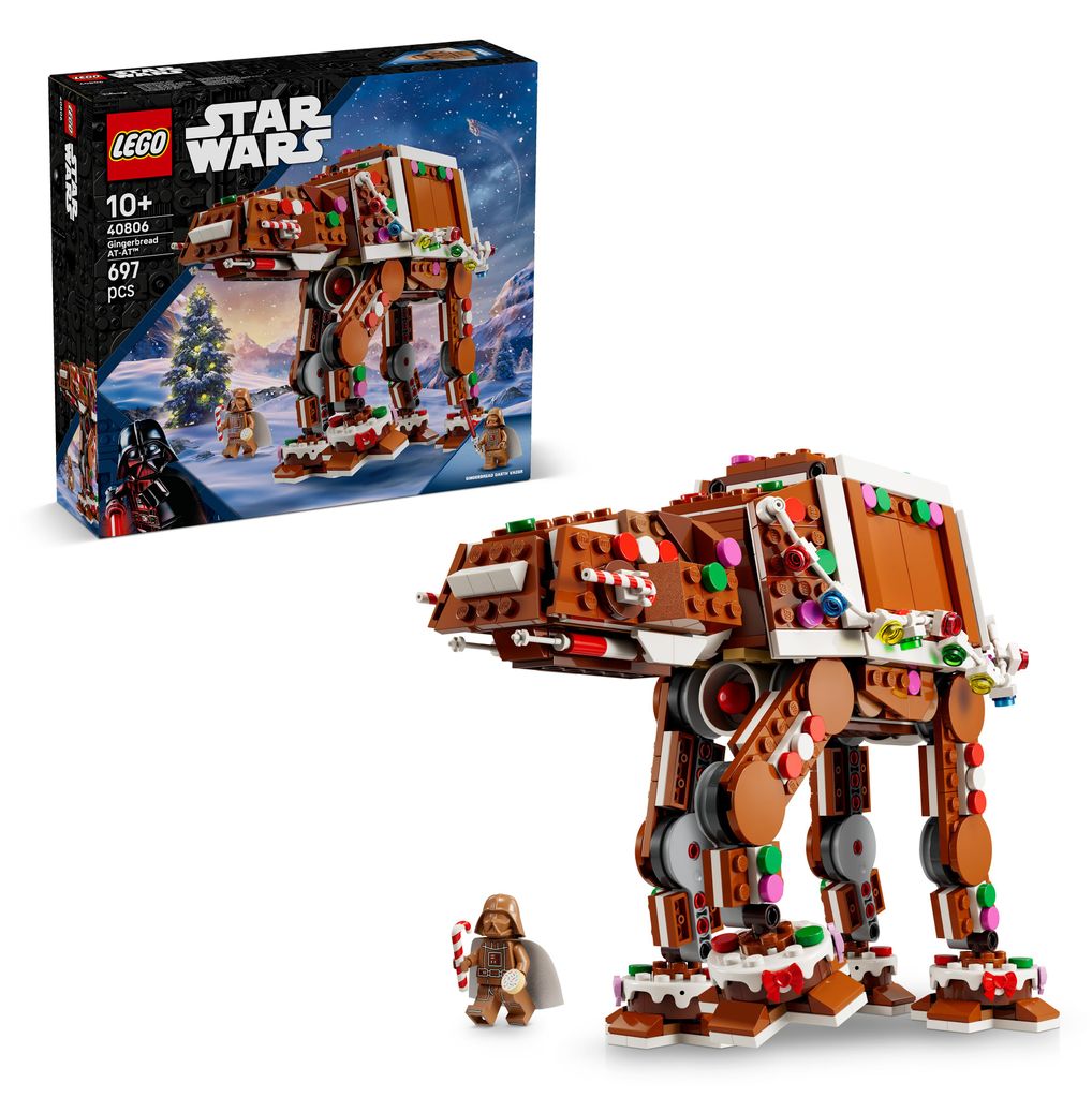 LEGO Star Wars 40806 Lebkuchen AT-AT - Weihnachtlicher Produktbild 
