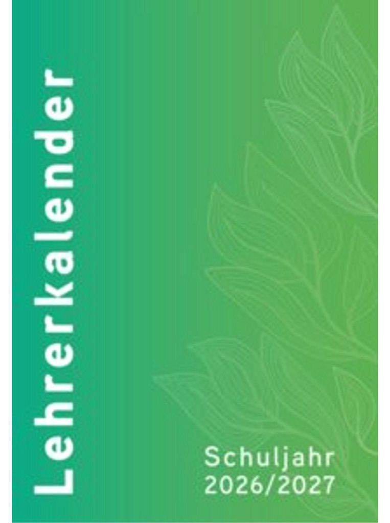 Lehrerkalender - Planer für Lehrerinnen und Lehrer 2026/27 Produktbild 