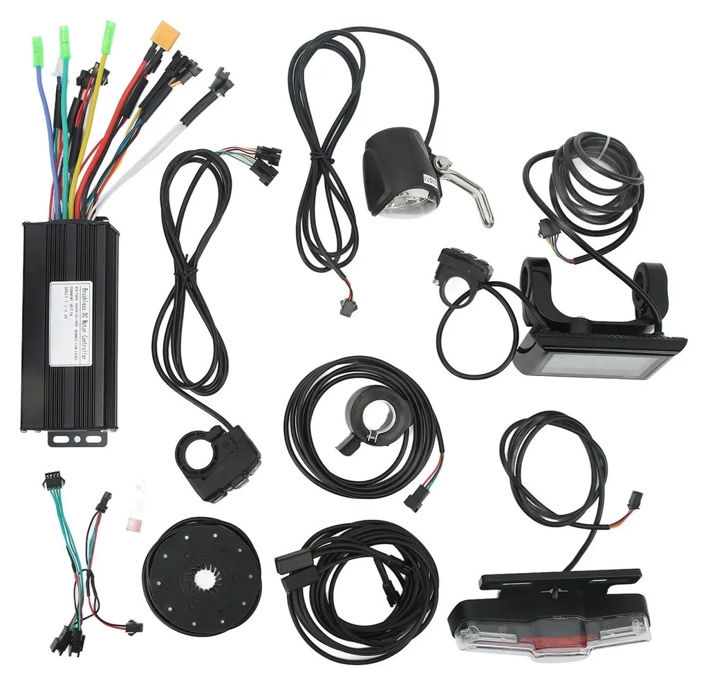 Réparer vélo électrique 1000W : Kit contrôleur 30A S900 phare et gâchette