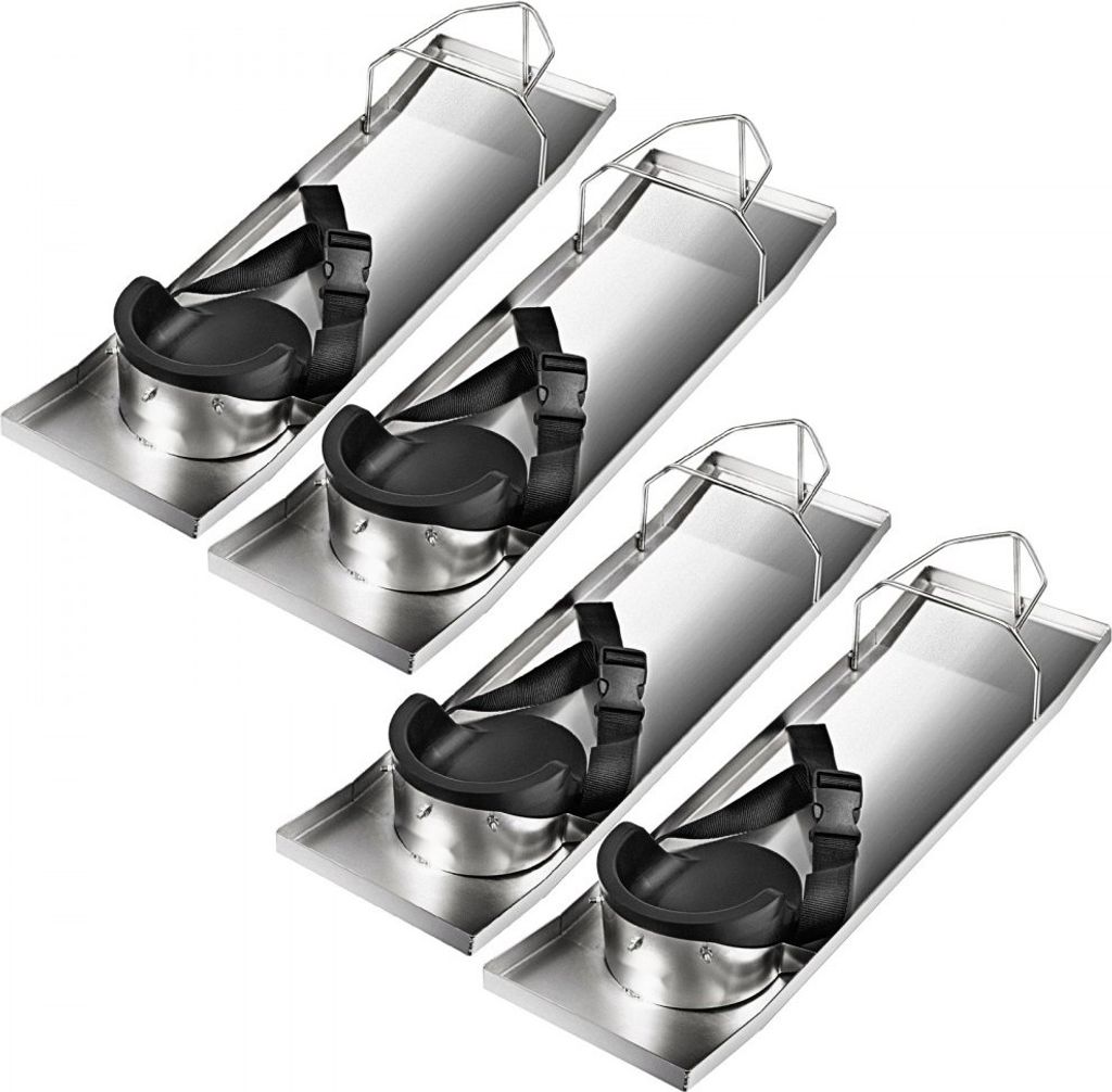 Beton-Kniebretter, Knieschieber, 71,1 x 20,3 cm - 2 Paar Knieschoner inkl. Kniepolster für Betonarbeiten.