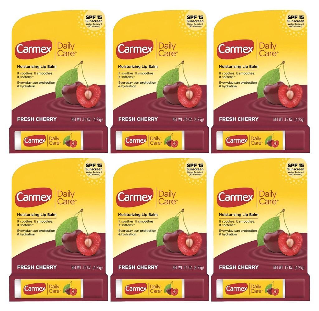 CARMEX – Balsam do ust – Wygodne opakowanie 6 szt. – Zdjęcie produktu 
