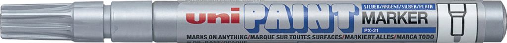uni-ball Permanent Marker PAINT (PX 21) silber