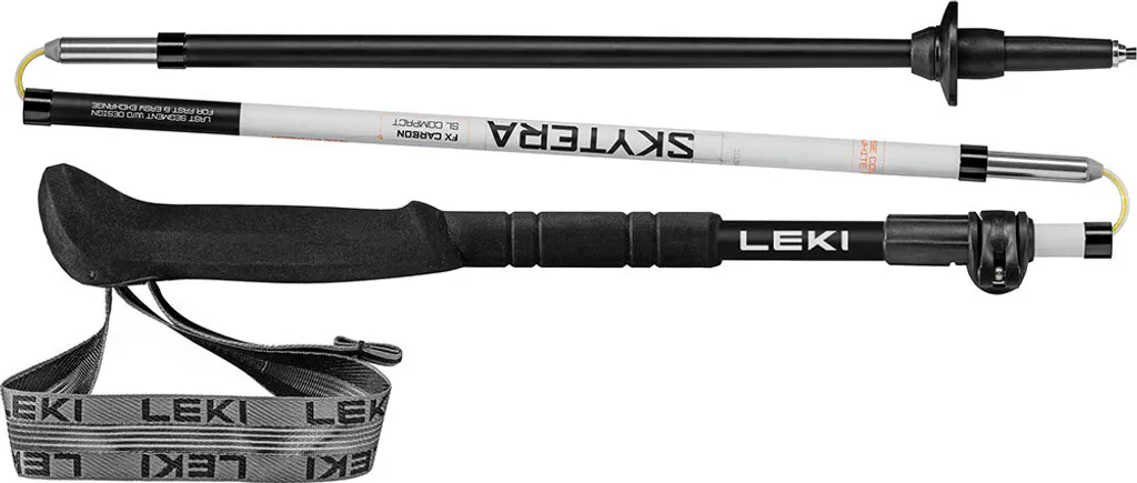 Skytera FX Carbon SL Compact blanc noir orange : rigidité et précision