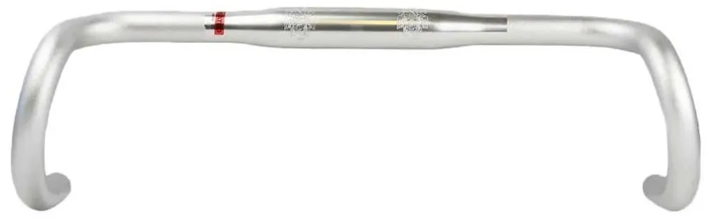 Guidon de Route Nitto M137AASSB-500 Argent pour Cyclotourisme Confort