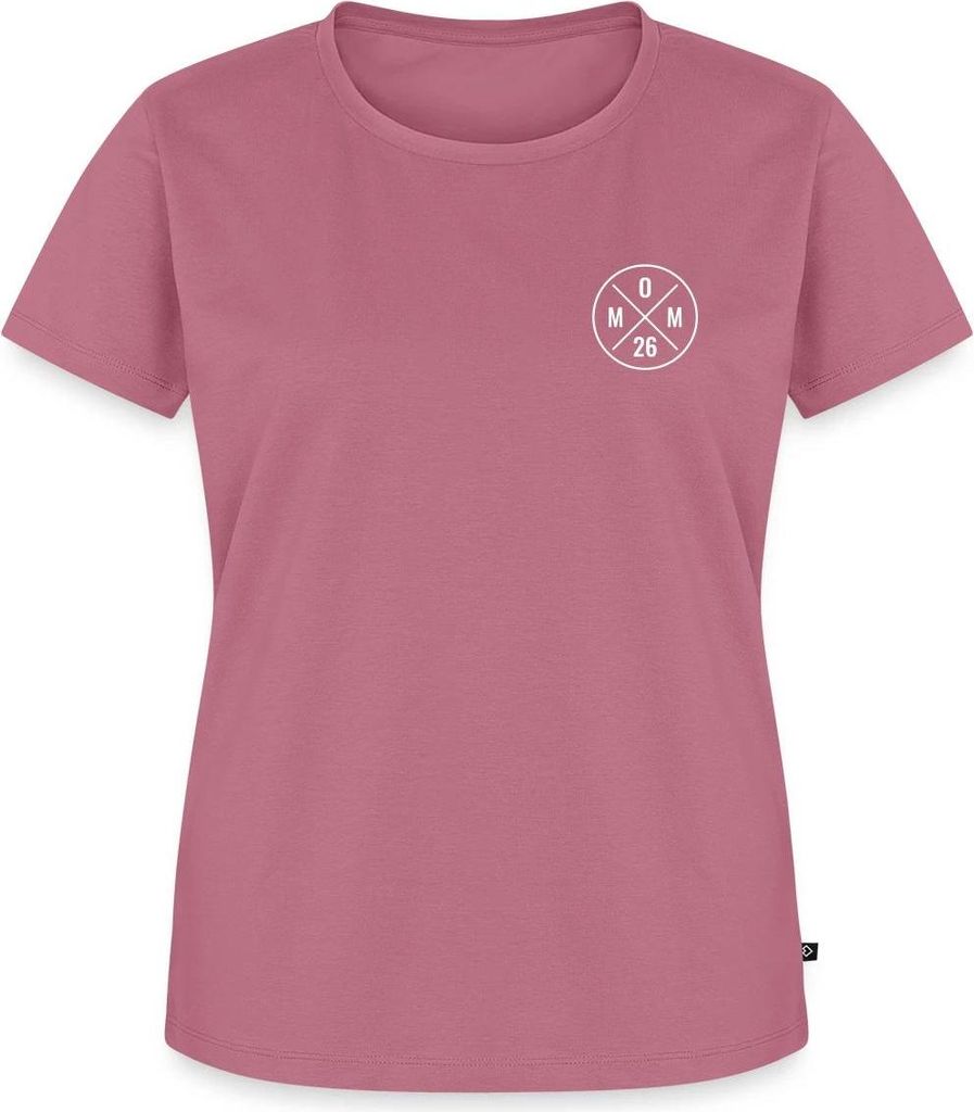 Spreadshirt Mom 2026 Modernes Mama Logo Schwangerschaft Frauen Premium T-Shirt, XL, Mauve