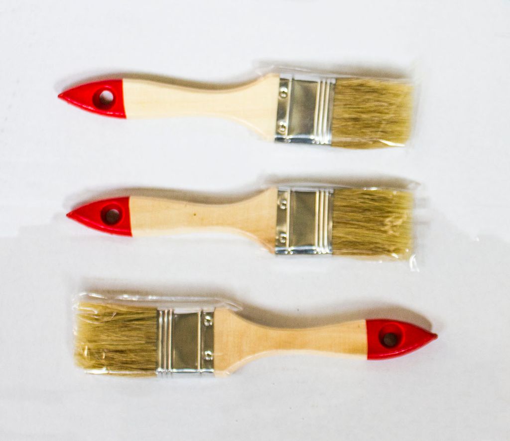 24x Flachpinsel Chinaborste 50mm Lackierpinsel Lasuren Produktbild 