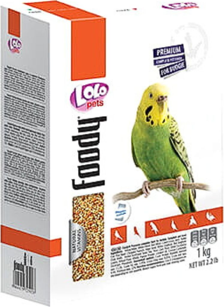 LoLo Pets Premium Wellensittich Futter 1kg - Vitamine, Produktbild 