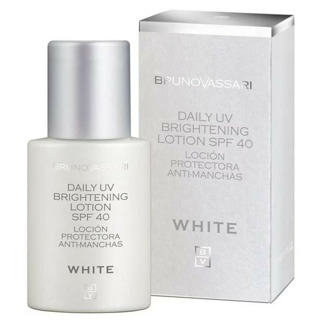 Bruno Vassari, White, Vitamin C, UV Protection, Sunscreen Lotion, SPF 40, 40 g