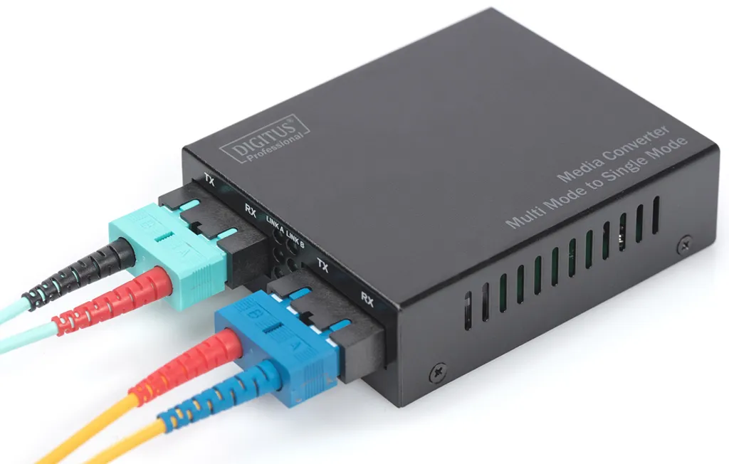 Convertisseur de média DN-82024 Fast Ethernet Port SC Multi vers Mono - 3