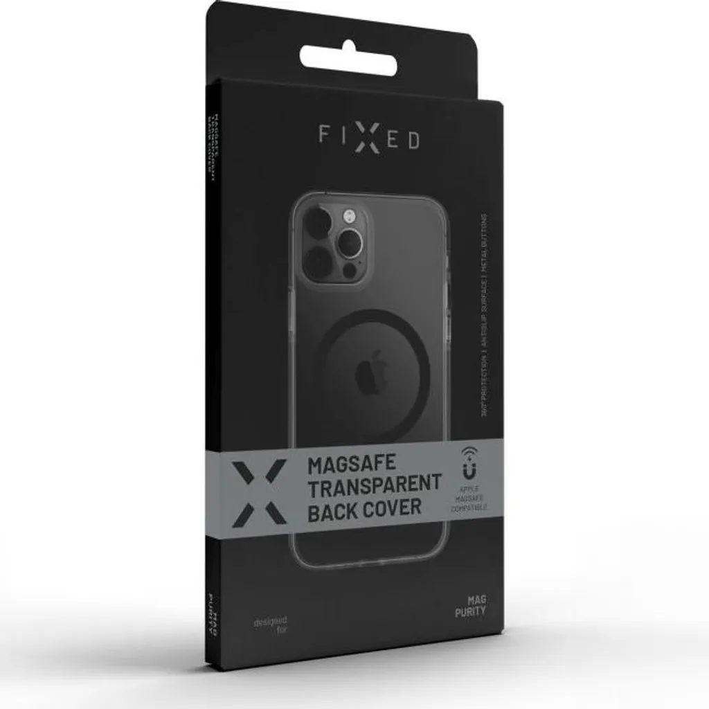 Coque Apple iPhone 15 Plus Transparente MagSafe FIXED MagPurity TPU - 6
