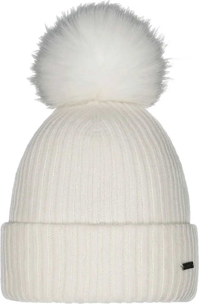Barts Kenzie Bonnet Blanc Homme - Finis le Froid et les Démangeaisons