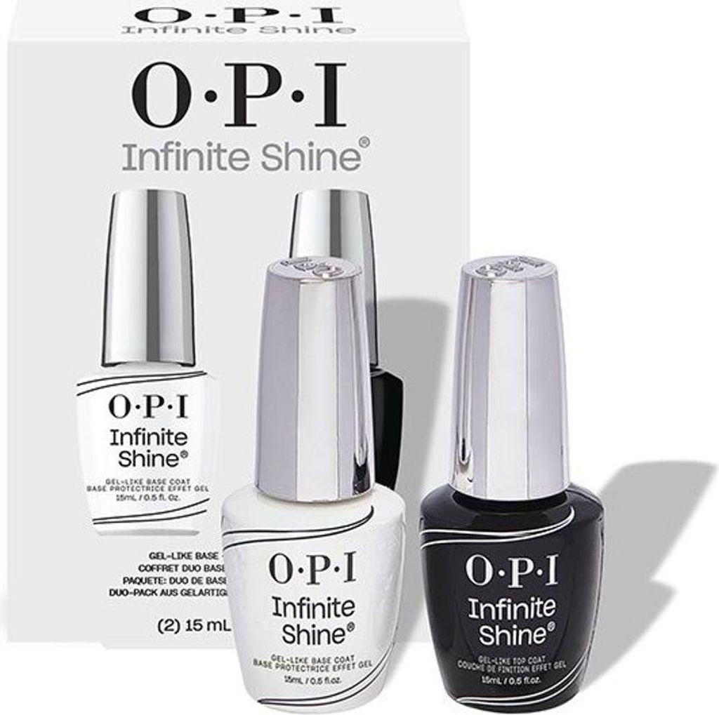 OPI Infinite Shine Silk Duo Pack Set mit Nagellacken 2 x 15 ml
