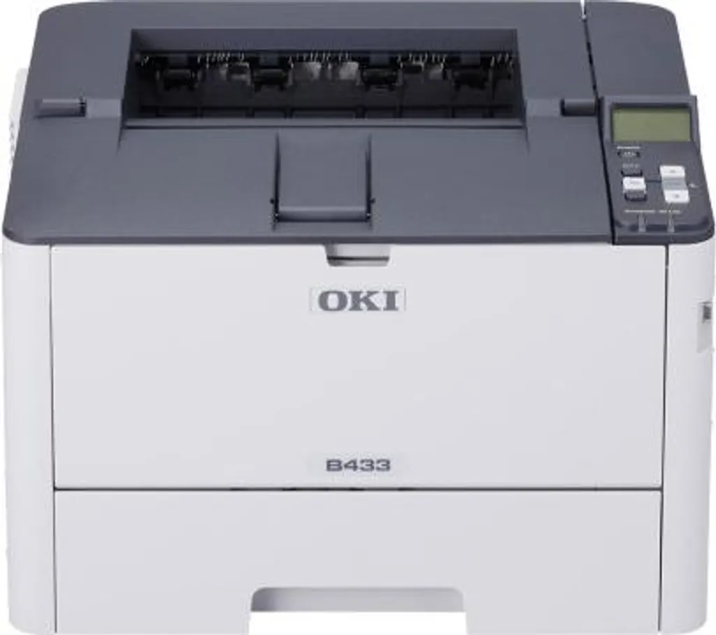 OKI B433dn Imprimante LED Rapide 33 ppm avec Impression Recto-Verso A4