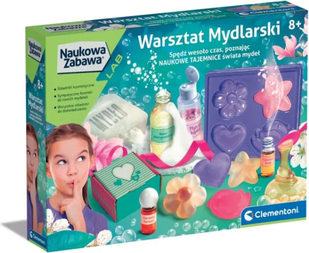 Atelier Scientifique de Savons pour Enfant - Coffret Créatif Complet