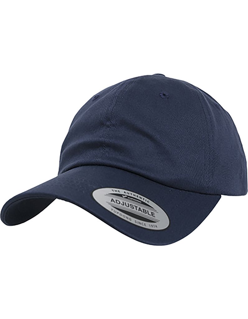 FLEXFIT 6245OC | Low Profile Organic Baumwolle Cap, Baumwolle - Farbe: Navy - Größe: One Size