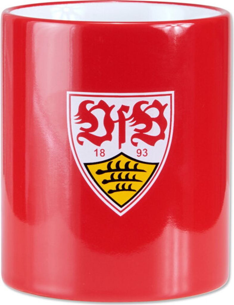 VfB Stuttgart Tasse Becher Classic Rot 0,3 l aus Keramik Produktbild 