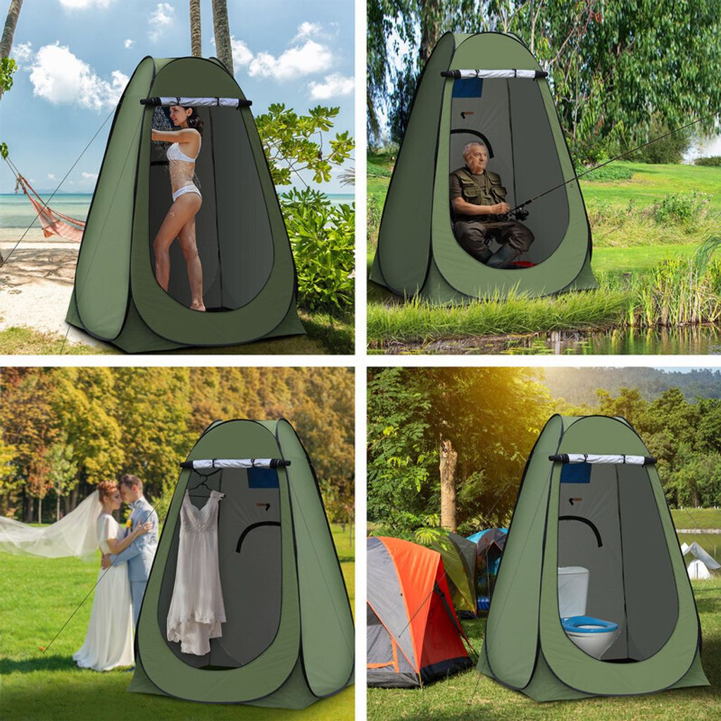 CLIPOP Pop up Duschzelt, Campingzelt, mit Tragetasche für Produktbild 3