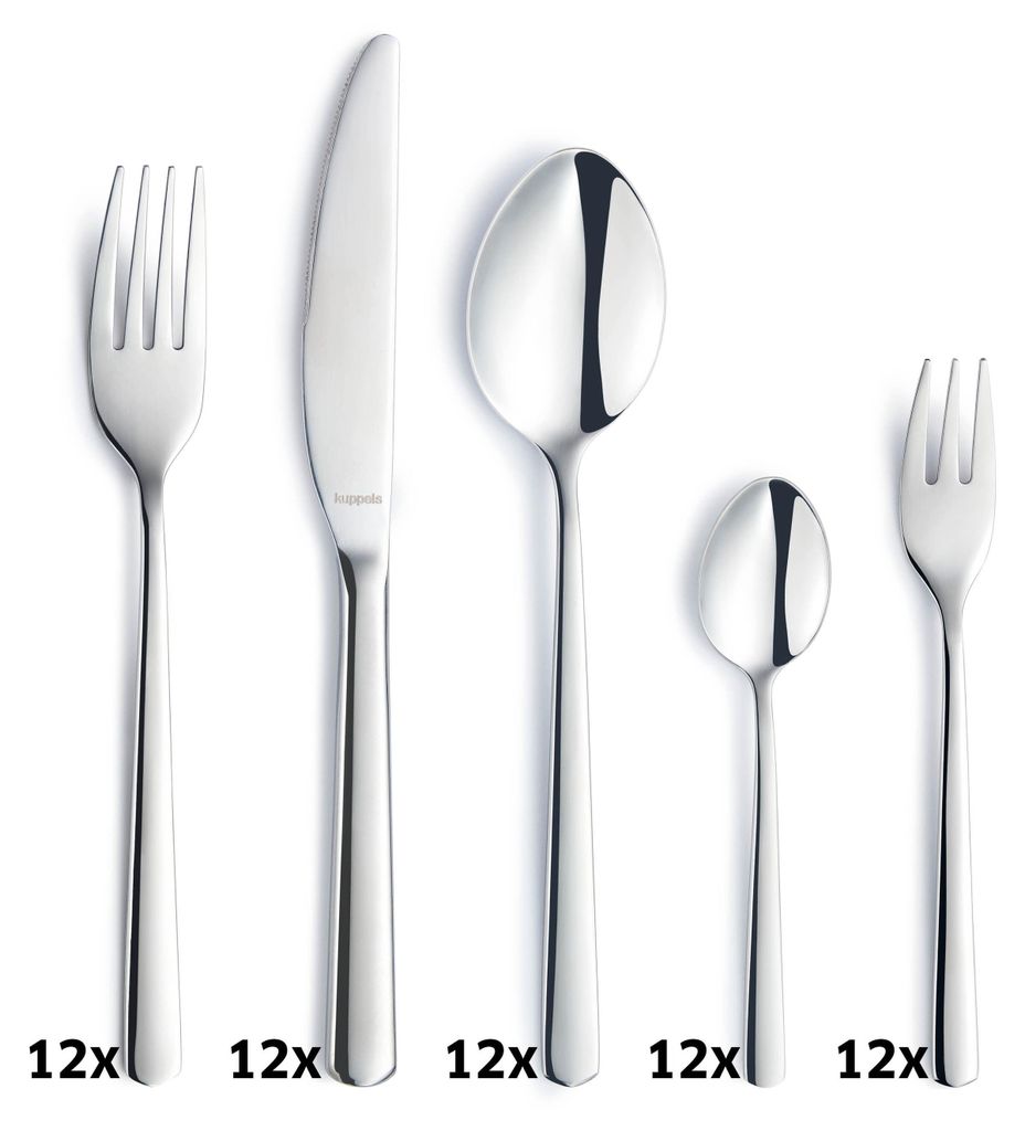 kuppels 60-tlg. Besteckset LANA Bestecksets