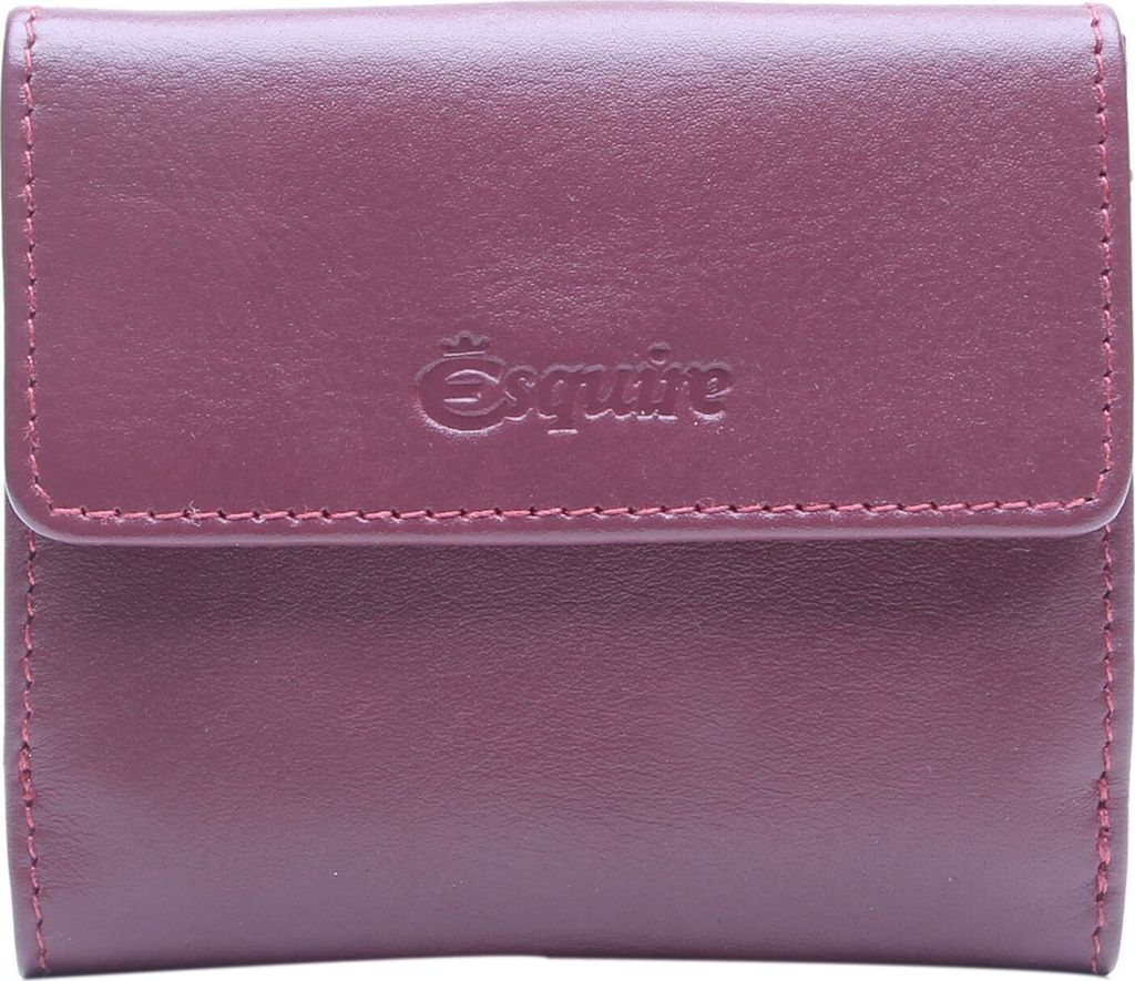 Esquire Leder Geldbörse Peru Lady Wallet Red rot