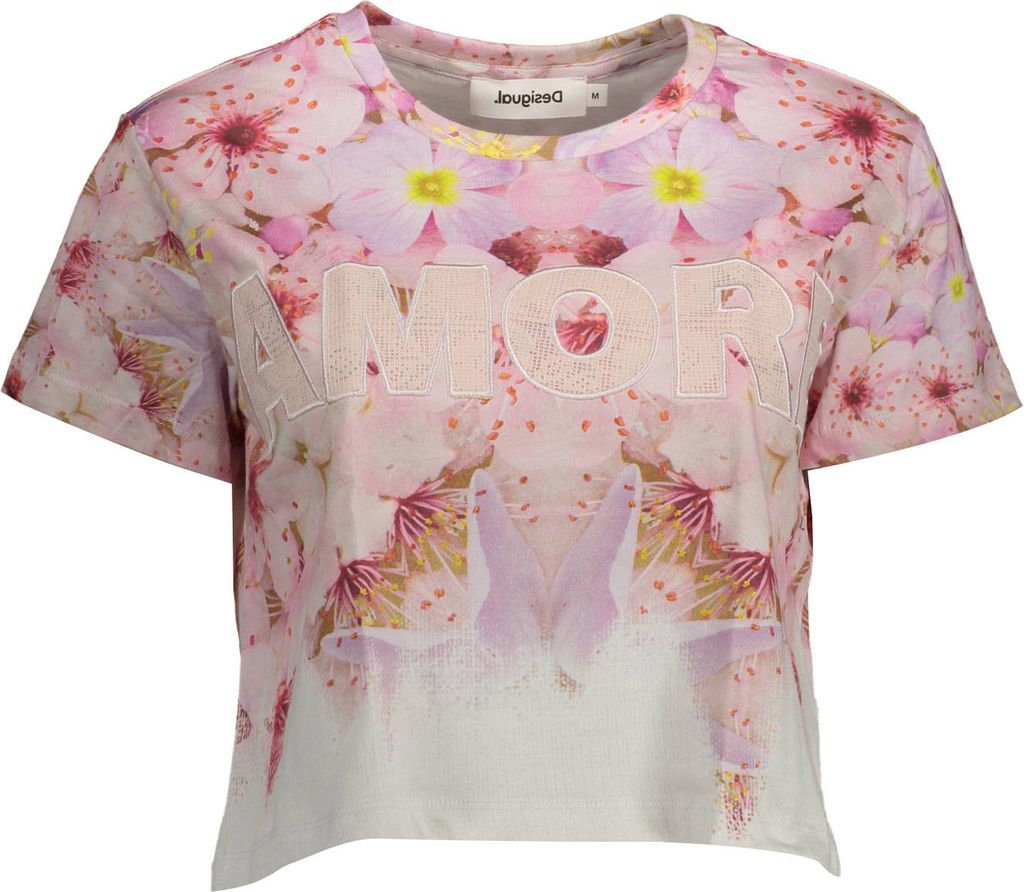 DESIGUAL T-shirt Damen Textil Pink SF11514 - Größe: M