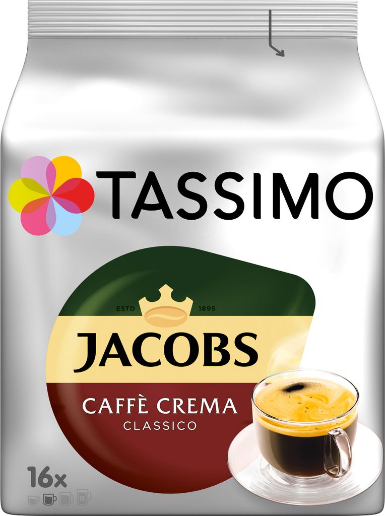 Tassimo - Jacobs Caffè Crema Classico - 5x 16 T-Discs Produktbild 2