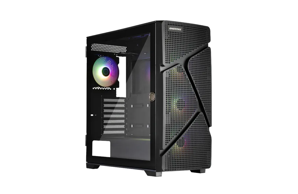 Configuration PC Gamer Enermax MS31 MarbleShell Noir avec Éclairage ARGB
