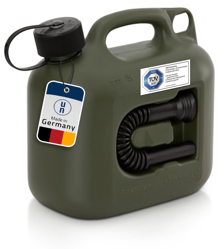 hünersdorff 800200 Benzinkanister PROFI 5,0 l Immagine del prodotto 