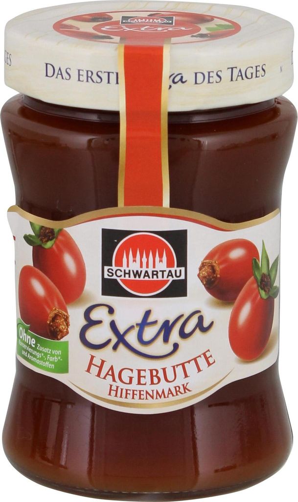 Schwartau Extra Hagebutte Frühstück Fruchtaufstrich vegan 340g