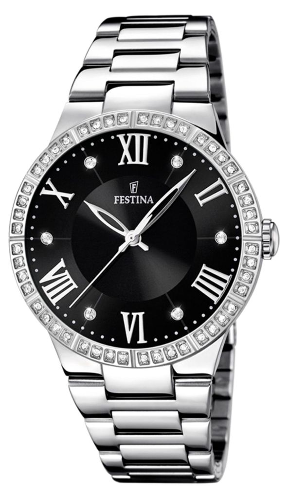 Festina Trend Damen Armbanduhr Mademoiselle Edelstahl Produktbild 