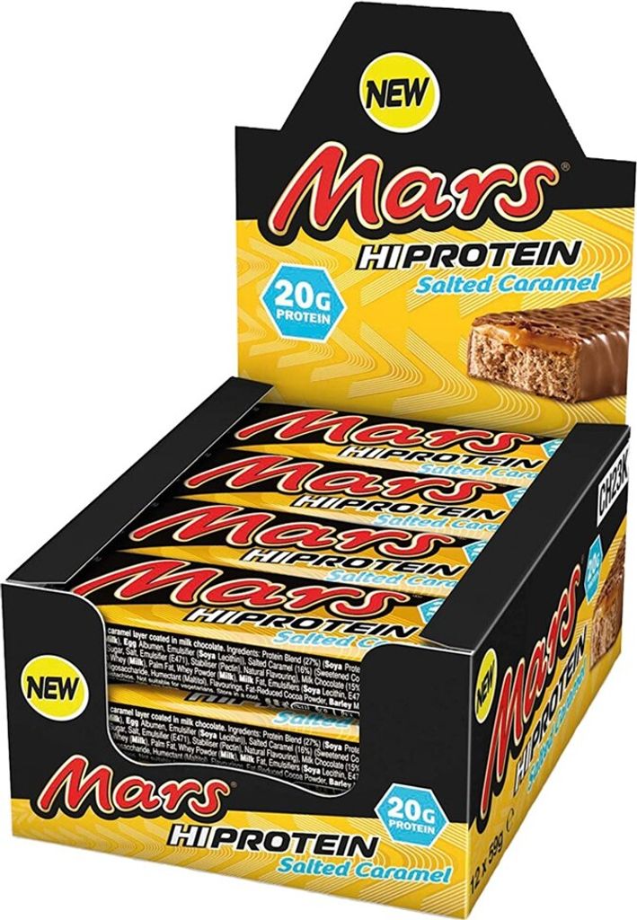 Mars Hi-Protein Bar, 12 x 59 g Riegel
