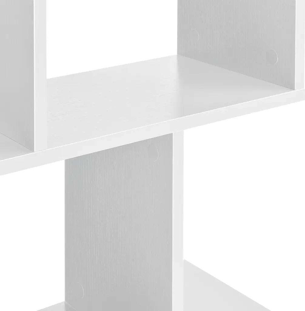 Étagère de rangement compacte blanche pour optimiser les petits espaces - 5