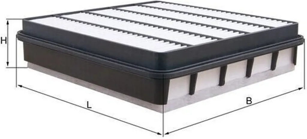 Filtre à air MAHLE LX 5055 pour TOYOTA LAND CRUISER PZJ7 KZJ7 BJ7 LJ7