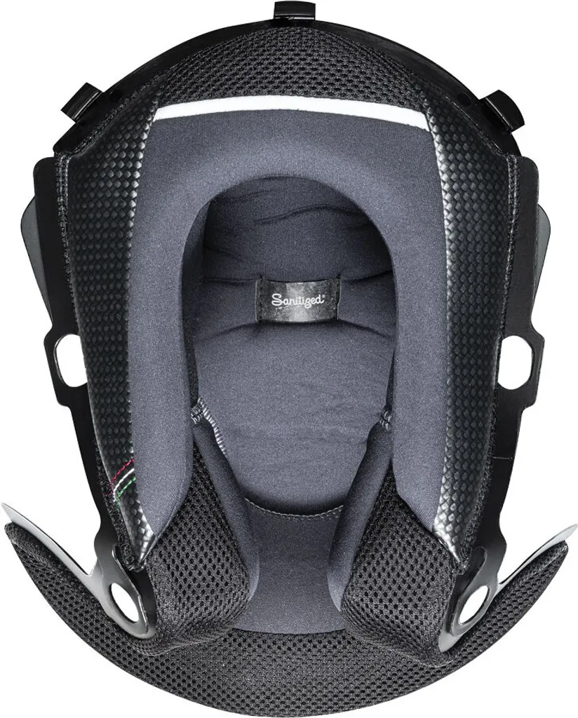 Revêtement Intérieur de Casque Air Top Comfort Noir XL Grex G9.2 G9.1