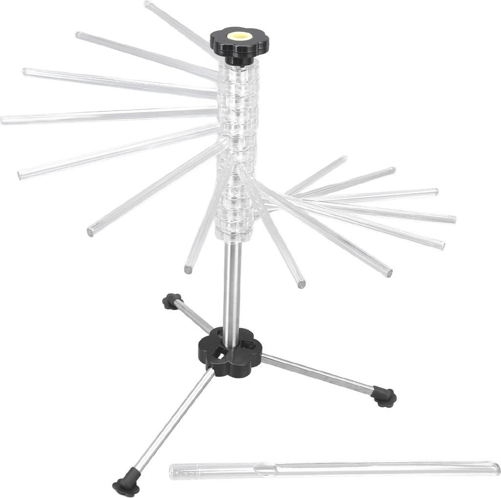 Manuelle Rotation Pasta Trockengestell Edelstahl Klapp Nudel Rack für Haushalt Küche